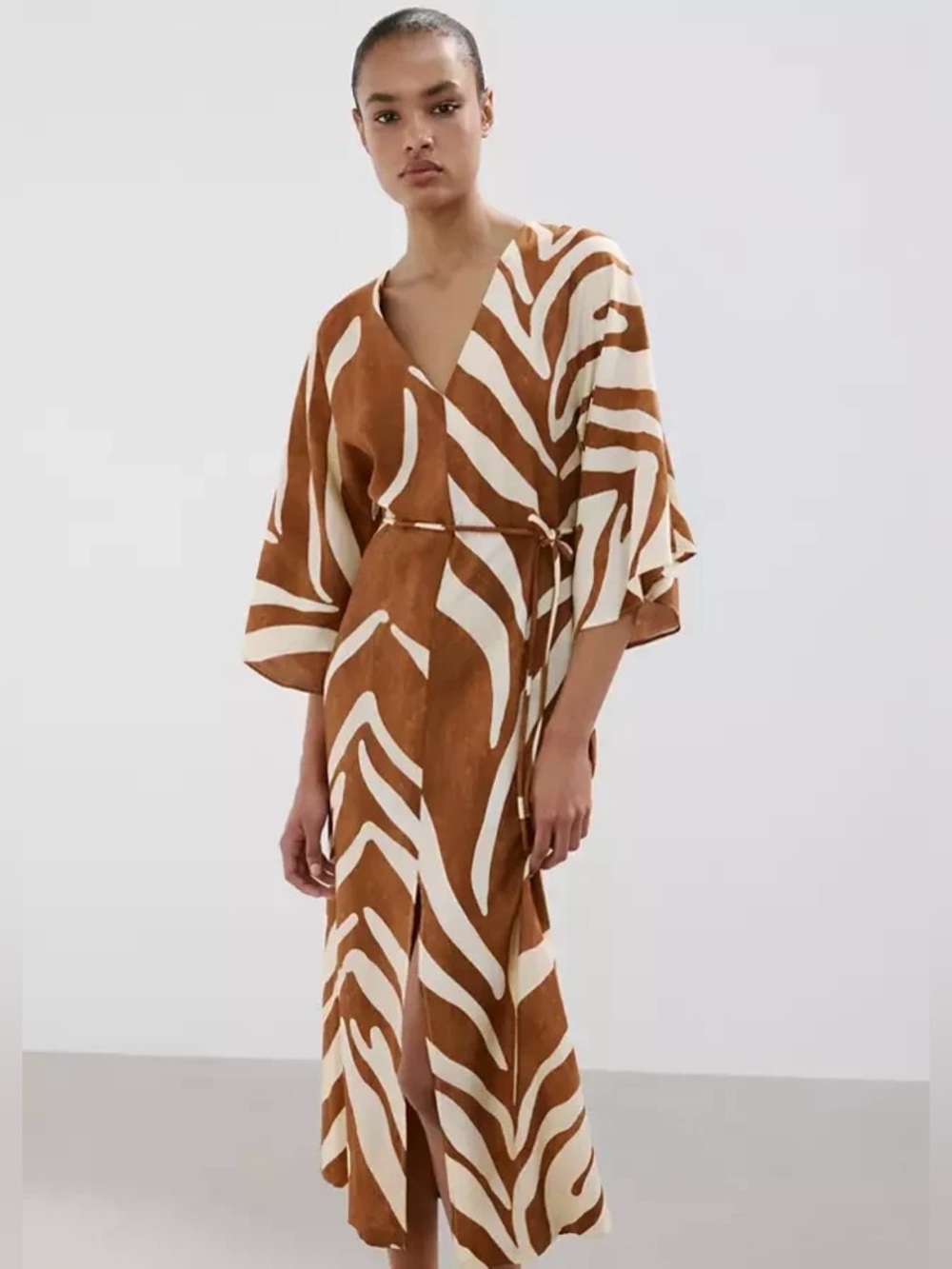 ISO: Mango Printed Cotton Dress
